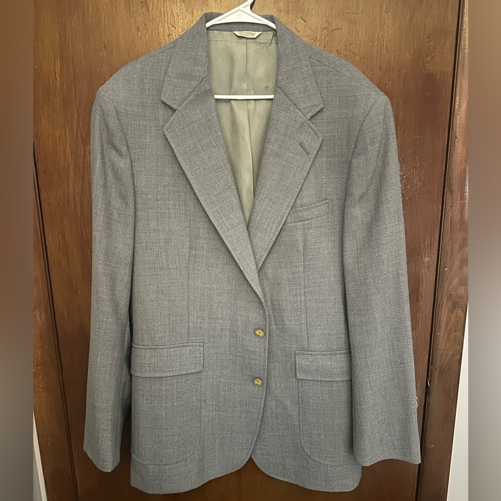 Cross & Winsory Men’s Gray Blazer